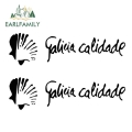 EARLFAMILY 15cm 2x Pegatinas Sticker Vinilo Vinyl Galicia Calidade Pegatina Aufkleber Waterproof Car Styling Black/Silver|Car St