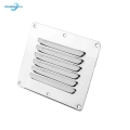 Marine Hardware 316 Stainless Steel Boat Marine Square Air Vent Louver Vent Grille Ventilation Louvered Ventilator Grill Cover -