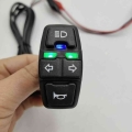 Frontlight+horn/cruise+turning Light Switch Dk336 Scooters Electric Bicycle Intelligent Mountain Bike Atv Tricycle Diy Parts - E