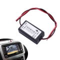 12V DC Power Relay Capacitor Filter Rectifier for Car Parking Reverse Backup Rear View Camera Rectifier Auto Car Camera Filter|