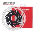 For Shimano Center Lock Disc Brake Rotor 160mm 140mm Clx-r Mountain Bicycle Road Bike Center Lock Disc Brake Rotor - Bicycle Bra