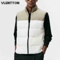 2021 Autumn Winter Men Vest Fashion Patchwork Vest Coat Casual Zipper Warm Sleeveless Jacket Male Warm Waistcoats Casaca Hombre|
