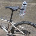 Bike Bicycle Aluminum Cycling Rear Mount Saddle Rail Bracket Double Water Bottle Cages Holder Triathlon Extend Kettle Fixed Rack