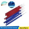 Wholesale 4PCS/5Pcs Terminal Removal Tool Pin Cable Wire Dismount Tool Kit Car Electrical Wiring Crimp Connector Release Set|Sty
