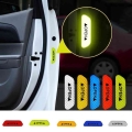 4Pcs Fluorescent Car Reflective Strips Warning Stickers for Lada Granta Vesta Kalina Priora Niva X Ray Largus Opel Astra H G J|C