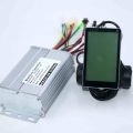 GREENTIME 9 Mosfet 36V/48V 450/500W BLDC Electric scooter controller E bike brushless speed driver and M5 LCD Display one set|El