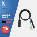 Ebike Julet Waterproof Cable 9 Pin e Bike Conversion Line Extension Adapte Cable 250W/350W/500W For Electric Bike Conversion Kit