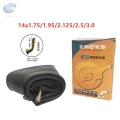 CST Electric Bike Tires 14" 14 X 1.75/1.95/2.125/2.5/3.0 Bend gas nozzle Kid Bicycle Rubber Inner Tube Camera E bike Tires