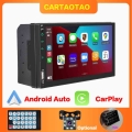 2 Din Car Radio Carplay 7" Touch Screen Autoradio Multimedia Video Player 2din Car Stereo Android Auto AUX BT SD/TF MP5 Pla