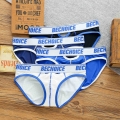 Bechoice Underwear For Male Men's Briefs Slip Small Hollow Breathable Comfortable Panties Youth Low waisted Translucent Tri|