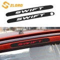 For Suzuki Swift Additional Brake Light Sticker Styling Carbon Fiber Brake Light Sticker Car Decorative Cover Car Accessories|Ca