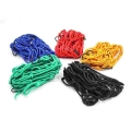 Motorcycle Helmet Holder Elastic 6 Hooks Hold Down 40 X 40cm Mesh Net Bag Motorbike Luggage Net Cargo Bungee Rope Accessories -