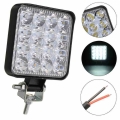 1pc 48W LED Work Light LED Spot Beam Square Work Lights Lamp Tractor SUV Truck 4WD 12V 24V Work Light|Truck Light System| - Of