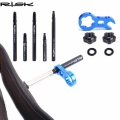 Integrated/Removable 45mm 80mm Bike Bicycle Inner Tubes Valves Nut Presta Vavle Extender Extension With Core Wrench Aluminium|Va