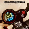 Electric Kick Scooter Instrument Display Skateboard Dashboard Outdoor Portable for Kugoo M4 Electric Scooter Parts 5/6 pin|Scoot