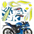 For Suzuki Gixxer Sf 150 Sticker Gixxer 155 250 Bumper Body Tank Headlight Decal Accessories 2012-2018 Model - Decals & Stic
