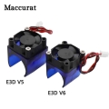 E3d V5 V6 12v 24v Cooling Fan With Fan Bracket Duct Housing Guard J-head Hotend For 3d Printer Extruder Bracket Module - 3d Prin