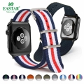 Eastar Woven Nylon Band Watchband For Apple Watch 3 42mm 38mm fabric-like strap iwatch 3/2/1 wrist band nylon watchband belt