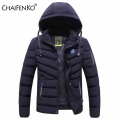Men 2021 Winter New Hot Windproof Warm Thick Parkas Jacket Coat Men Autumn Brand Outwear Fashion Hooded Classic Casual Parka Men
