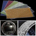 3mm Diy Crystals Rhinestones Car Decor Decal Styling Accessories Mobile/pc Art Diamond Self Adhesive Stickers Decor Decal - Car