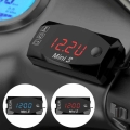 35% Hot Sales!!! 3 in 1 Universal Motorcycle Electronic Clock Thermometer Voltmeter Watch Display|Instruments| - Officematics.
