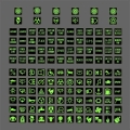 Luminous Car Stickers Instrument Panel Button Sticker Pvc Truck Decoration Rocker Switch Label Circuit Decal - Car Stickers - Of
