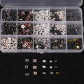 750 Pcs 15 Value Tactile Push Button Switch Micro Switch For Mp3 Mp4 Lcd Monitor Car Remote Control Momentary Assortment Kit - S
