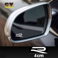 Car R standard performance car sticker rearview mirror decoration sticker rear view mirror letter For Volkswagen Golf GTI| | -