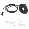 Pulse Vehicle Power Assist Sensor E Bike Lithium Battery Electric Bicycle Booster Standard 5 Magnetic 90cm Line Length|Electric
