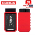 10pcs/lot Elm327 Wifi/bluetooth V1.5 Pic18f25k80 Chip Obdii Diagnostic Tool Iphone/android/pc Elm 327 V 1.5 Icar2 Code Reader -