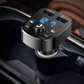 Car Kit FM Transmitter Bluetooth Audio Dual USB Car MP3 Player autoradio Handsfree Car Charger 3.1A Fast Charger Car Accessories