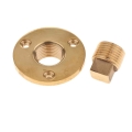 Brass Boat Garboard Transom Scuttle Drain Plug Replacement Yacht Accessories|Marine Hardware| - Officematics.com