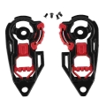Shield Gear Base Tool Durable Left Right Plate Visor Plastic Accessories Motorcycle Helmet Lens With Screws For K3 K4 K1 K3SV K5