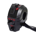 Motorcycle 7/8" 8pins Handlebar Control Horn Turn Signal Light Hi/lo Beam Left Switch Dc 12v Motor Handlebar Switch Univers