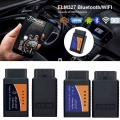 Obd2 Scanner Elm327 V1.5 Wifi Obd 2 Automotive Detector Bluetooth Elm 327 Wi-fi 1.5 Ios Android Car Diagnostic Tool Code Reader