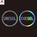 Aliauto Personality Car Sticker Diesel AutoReflective Oil Tank Cover Automobile Styling Vinyl 3D Decal,10cm*10cm|Car Stickers|