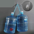 4 piezas de rodamiento de 3 KGS adhesivo fuerte gancho de pared Lucky Clover ganchos de cocina transparentes juego de accesorios