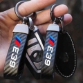 For Bmw E30 E34 E36 E39 E46 E60 E84 E87 E90 Lanyard For Keys Car Accessories Key Chain Keyrings Keychain Premium Leather Gift -