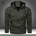 Mens Windbreaker Jackets Winter Fleece Military Hooded Coat Male Casual Thick Bomber 2021 New Autumn Jackets Men Warm Outwear|Ja