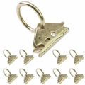 MICTUNING 10pcs Auto O Ring Tie down Anchors E track O Ring Car Accessories for Fixing Cargo Universal for Vans Trailers Trucks