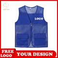 Work and leisure all match summer new men and women wearable vest mesh vest high end custom logo printed brand text|Vests &
