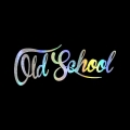15.2*6.1CM Stickers on Old School 3D Car Sticker Vinyl Funny Stickers and Decals Auto Motorcycle Car Styling Bumper Decoration|C