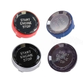 Car Crystal style START STOP Engine Button Replace Cover Switch Key for BMW X1 X5 E70 X6 E71 Z4 E89 E90 E91 E60 E87 E92|Car Sti