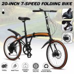 Bike Bicycle 20 inch Mountain Bike Adult Bike variable Speed 7 Speed Road Bike Male And Female Students Cycling MTB Bike|Bicycle