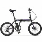 Folding Bicycle dahon Bike Fka092 KONE 20 Inch Aluminum Alloy Frame Disc Brake 9 Speed Super Light Carrying City Commuter Cycing