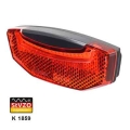 E-bike Rear Light 12v 24v 36v 48v Electric Bicycle Tail Light E-scooter Night Safety Cob Led Warning Rear Lamp Red Rack Light -