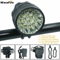 WasaFire 40000 Lumen 16*T6 LEDs Bicycle Lamp front Headlight Riding Cycling Bike Front Light for Outdoor Night Riding Camping