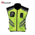 Motorcycle Jacket Reflective Vest High Visibility Night Shiny Warning Safety Coat For Traffic Work Cycling Team Uniform Jk-22 -