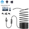 2022 Endoscope Camera With 5.5mm 7mm Lens 1m 2m Cable Usb C Endoscope For Android Phone Inspection Borescope Mini Camera - Endos