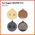 For Kugoo M4 Pro Electric Scooter Disc Brake Pads Rear Wheel Pro Caliper Brake Disc Friction Metal Plates 2pcs - Bicycle Brake -